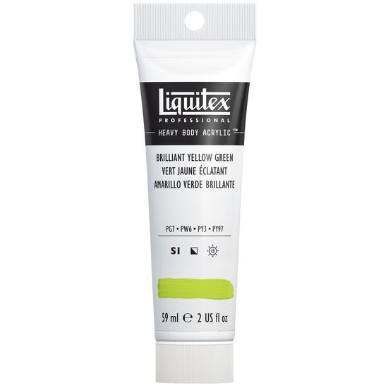 Acrylic hb - 2oz - brilliant yellow green - s1
