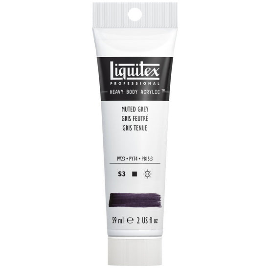 Acrylic hb - 2oz - muted grey - s3