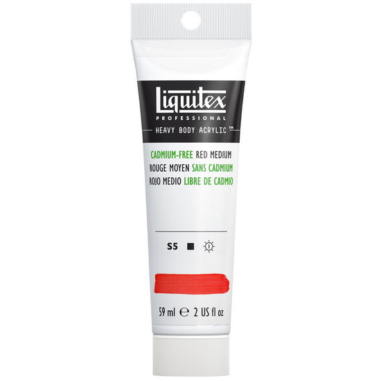 Acrylic hb - 2oz - cadmium free red medium - s5