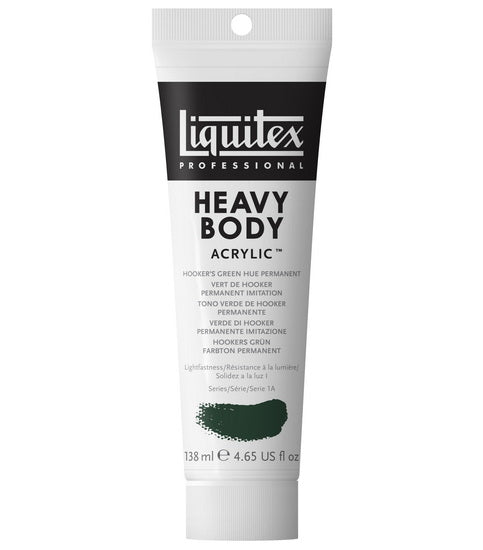 Acrylic hb - 4.65oz - hooker's green hue permanent - s1a