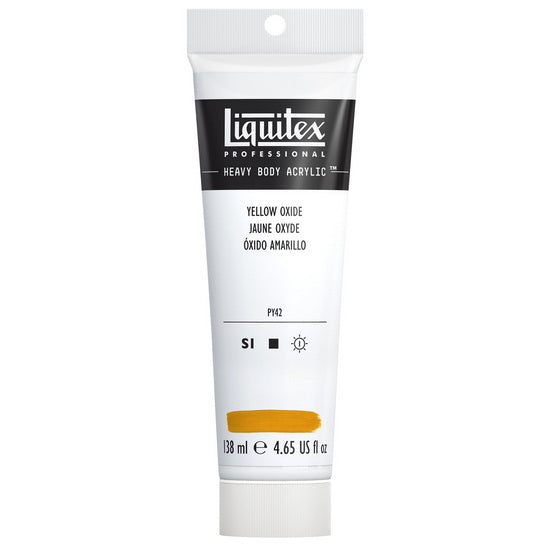 Acrylic hb - 4.65oz - yellow oxide - s1
