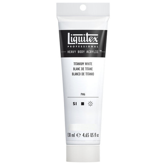 Acrylic hb - 4.65oz - titanium white - s1