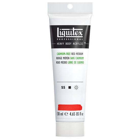 Acrylic hb - 4.65oz - cadmium free red medium - s5