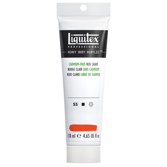 Acrylic hb - 4.65oz - cadmium free light red - s5