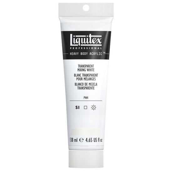 Acrylic hb - 4.65oz - transparent mixing white - s1