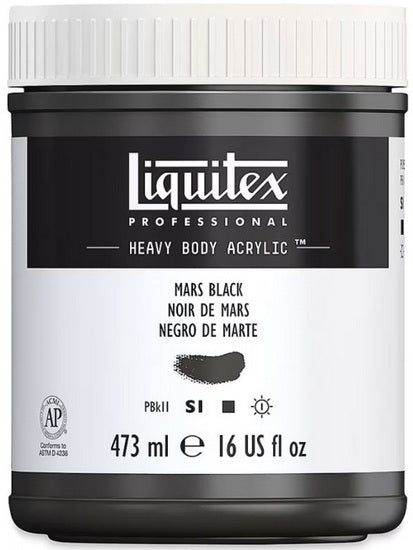 Acrylique hv - 16oz - noir de mars - s1