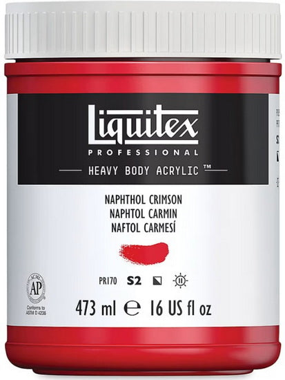 Acrylic hb - 16oz - naphthol crimson - s2