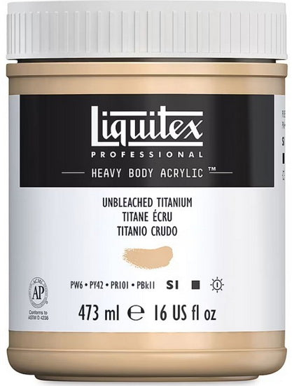 Acrylic hb - 16oz - unbleached titanium - s1