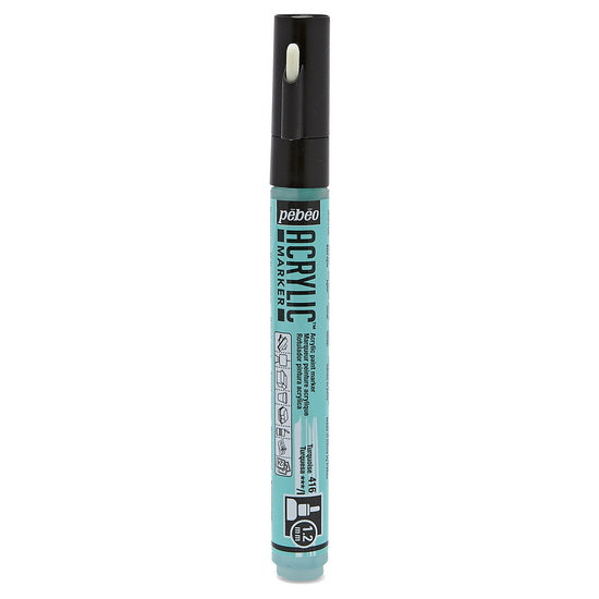 Paint marker - decomarker - 1.2mm - turquoise