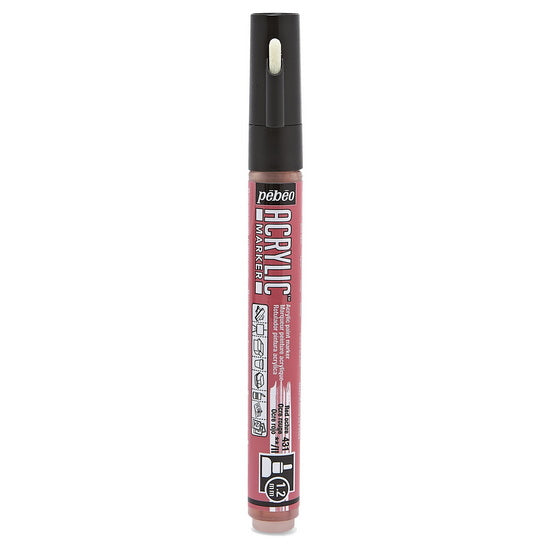 Paint marker - decomarker - 1.2mm - red ochre
