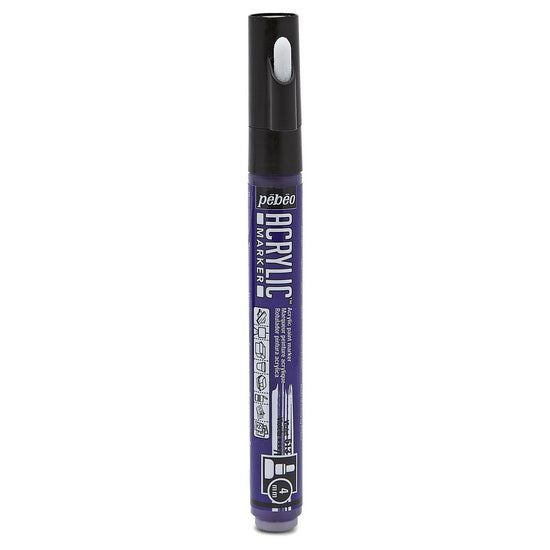 Acrylic marker - decomarker - round 4mm - violet