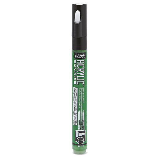 Acrylic marker - decomarker - round 4mm - green