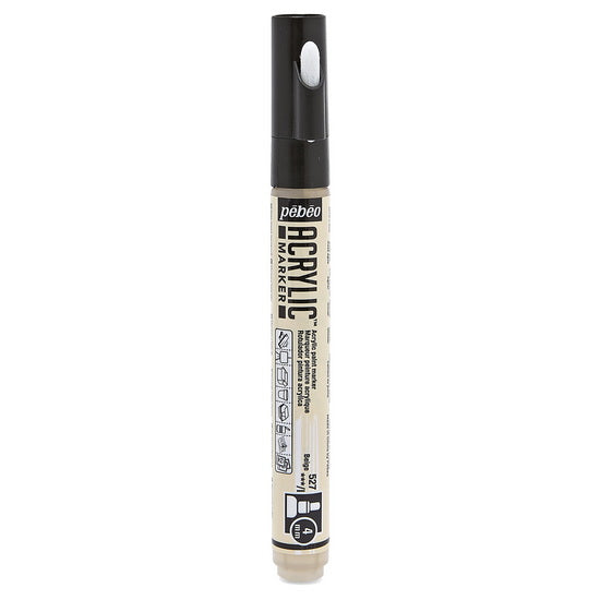 Acrylic marker - decomarker - round 4mm - beige