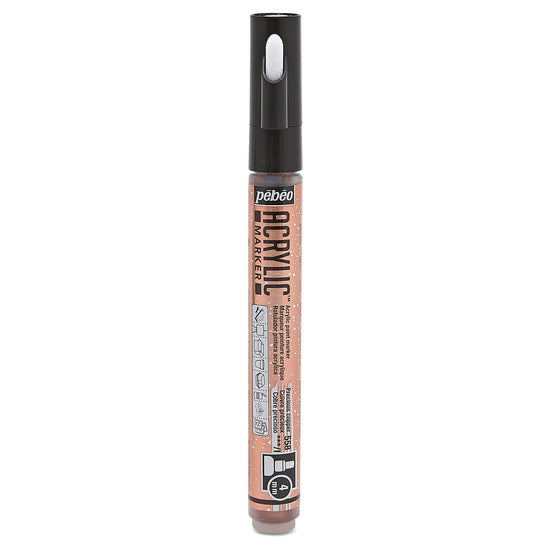 Acrylic marker - decomarker - round 4mm - precious copper