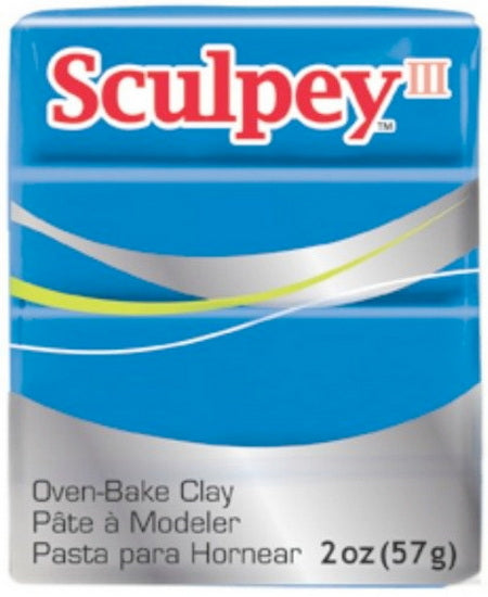 Sculpey III Oven-Bake Clay - BLUE OUNCE
