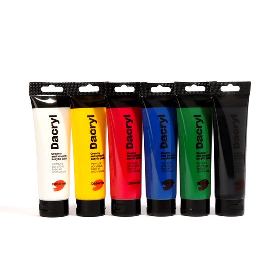 Ens. acrylique fv - 6x120ml
