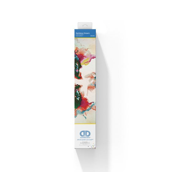 Ens. créatif Diamon Dotz : Visage arc-en-ciel