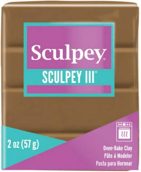 Sculpey III Oven-Bake Clay - HAZELNUT OUNCE