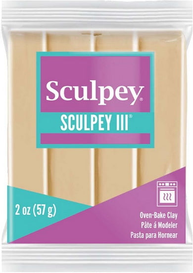 Sculpey III Oven-Bake Clay - TAN OUNCE