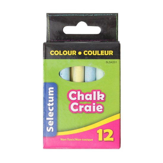 Craies de couleur - (12)