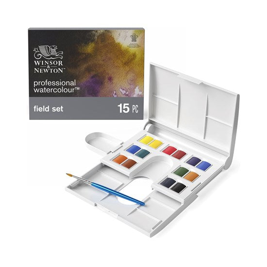 Set of 14 Half Pan Professional Watercolour