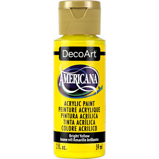 Americana Acrylic  Bright Yellow - 60ml