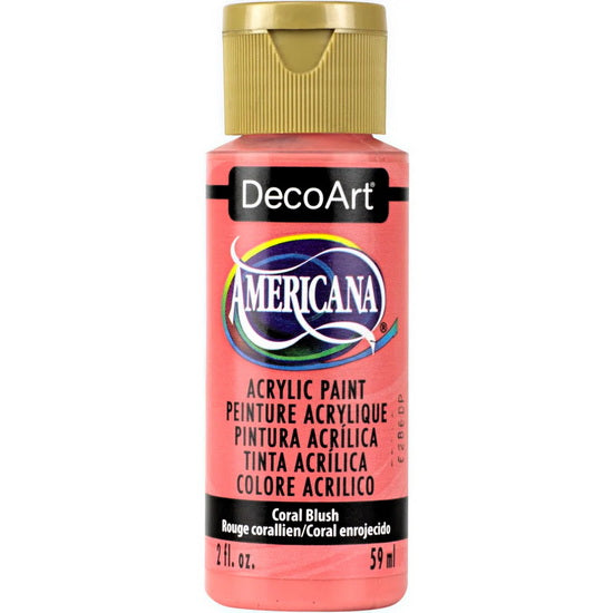 Americana Acrylic  Coral Brush - 60ml