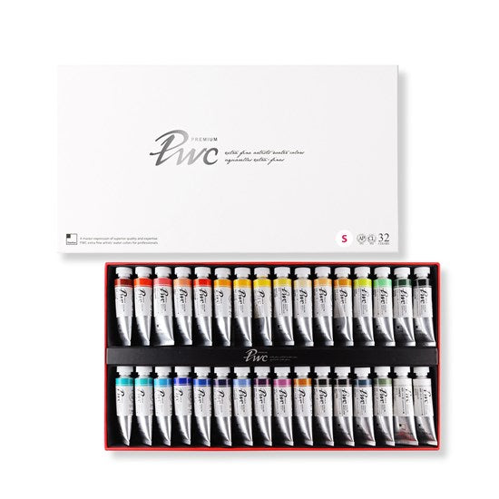 Set Extra Fine Watercolor Pwc - 32 Pcs