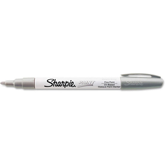 Marqueur peinture à base d'huile sharpie fin argent