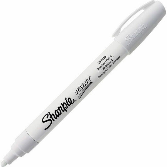 Marqueur peinture à base d'huile sharpie moyen blanc