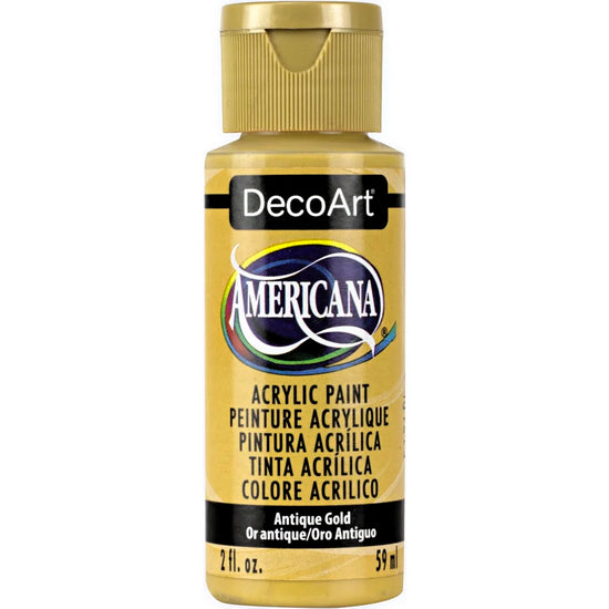 Americana Acrylic  Dazzling Metallics Antique Gold - 60ml