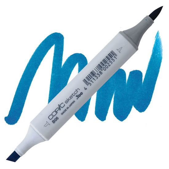 Copic Sketch Marker Peacock Blue
