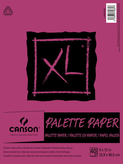 Disposable palette - paper - 9x12in
