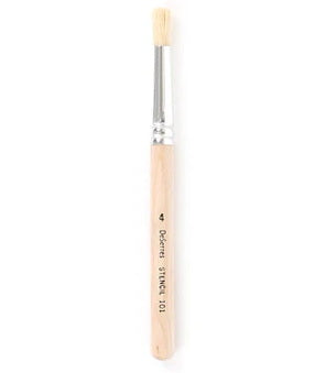 Brush Short Handle/Hog Bristles Stencil - #4