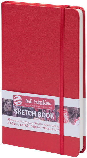 Art Creation Red Sketchbook - 13X21cm