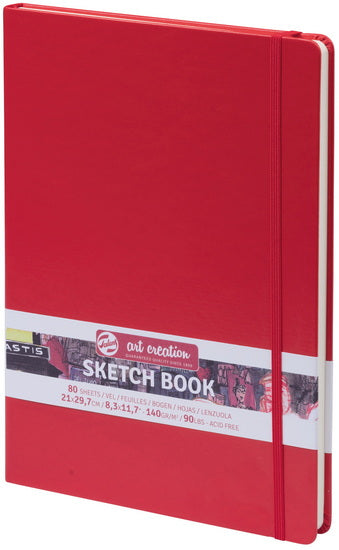 Art Creation Red Sketchbook - 21X29cm