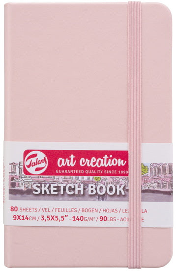 Art Creation Pastel Pink Sketchboook - 9X14cm