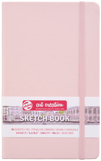 Art Creation Pastel Pink Sketchbook - 13X21cm