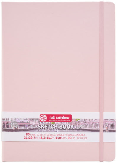 Art Creation Pastel Pink Sketchbook - 21X29cm