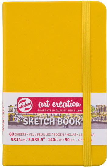 Art Creation Golden YellowS ketchbook - 9X14cm