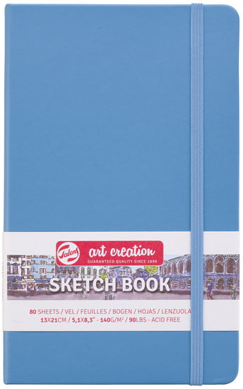 Art Creation Pale Blue  Sketchbook - 13X21cm