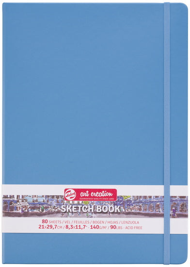 Art Creation Pale Blue  Sketchbook - 21X29cm