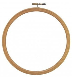 Embroidery hoop - round - 15.2cm