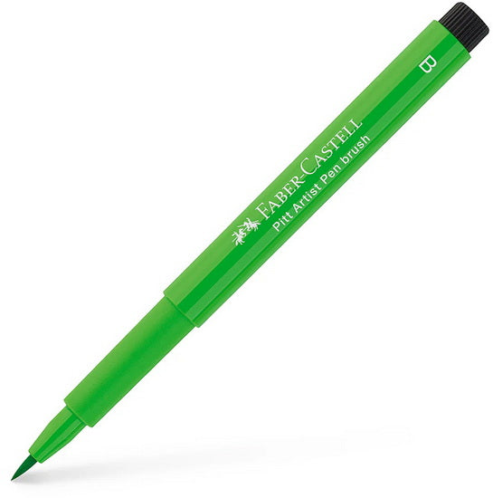 Marqueur pitt pointe pinceau vert feuille