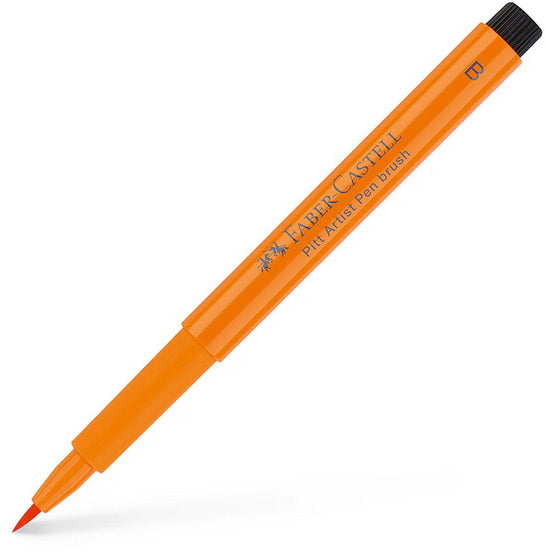 Pitt brush tip marker iced orange