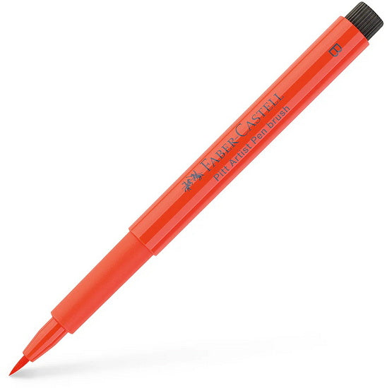 Pitt brush tip marker scarlet red