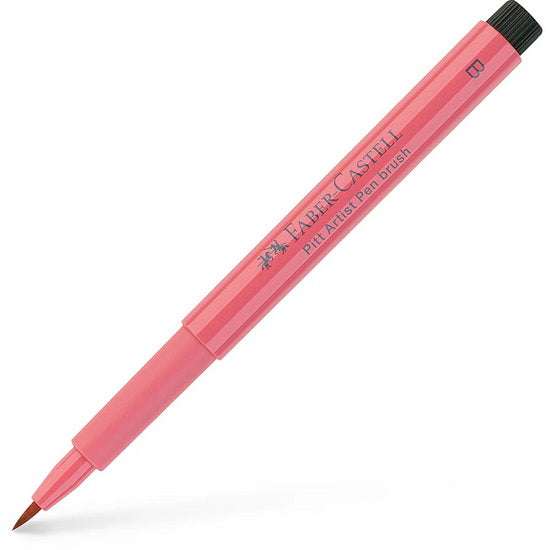 Pitt brush tip marker coral