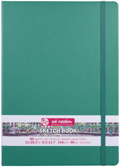 Art Creation Forest Green Sketchbook - 21X29cm