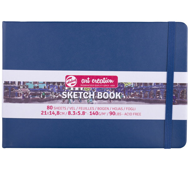 Art Creation Navy Sketchbook - 21X14cm