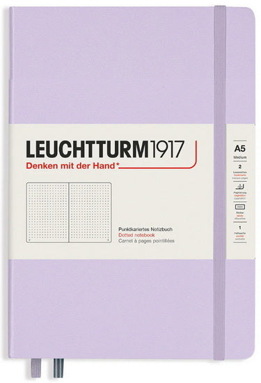 Notebook dotted a5 251p lilac